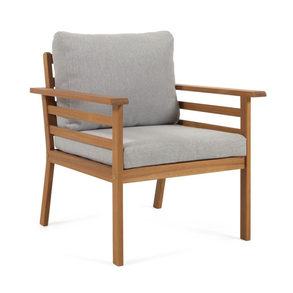 Houten loungeset VILMA - Massief acaciahout KAV LH0371M46