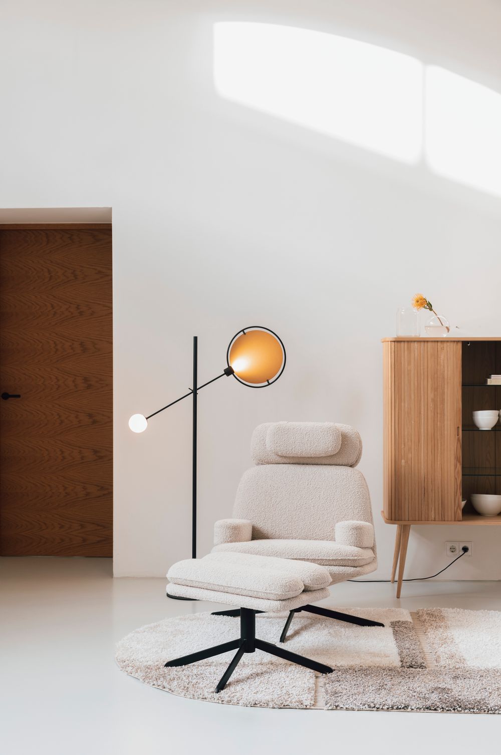 Wandkast BARBIER - Ash Wood ZVR 4100019
