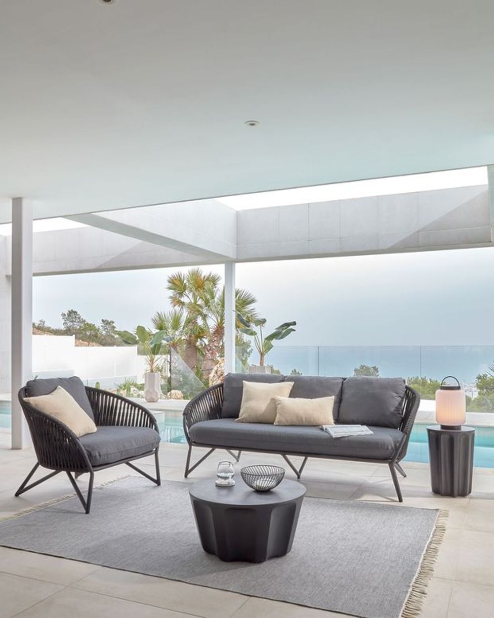 Lounge 3-zit BRANZIE - Zwart KAV IT0284J15