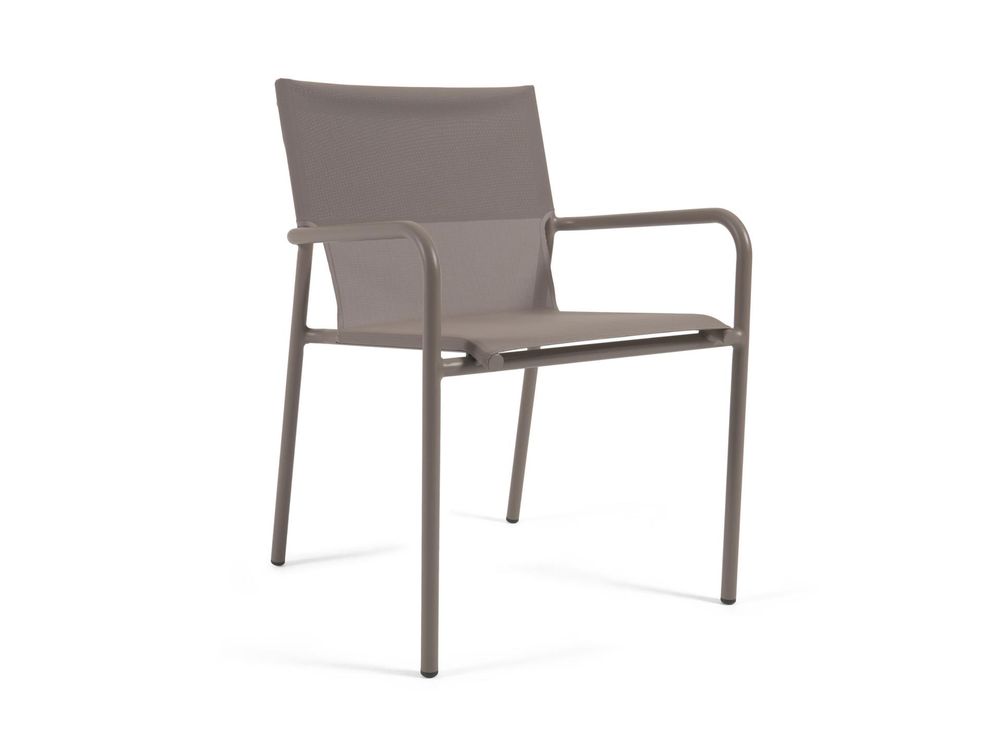 Aluminium tuinstoel ZALTANA - Zwart KAV CC6033R10M