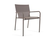 Aluminium tuinstoel ZALTANA - Zwart KAV CC6033R10M