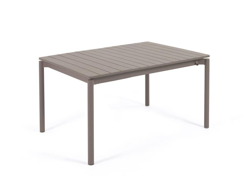 Uitschuifbare aluminium tuintafel ZALTANA - Zwart KAV CC6031R10