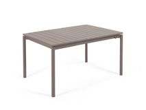 Uitschuifbare aluminium tuintafel ZALTANA - Zwart KAV CC6031R10