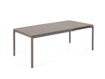 Uitschuifbare aluminium tuintafel ZALTANA - Zwart KAV CC6031R10