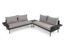 Loungeset aluminium ZALTANA - Wit KAV S794R02