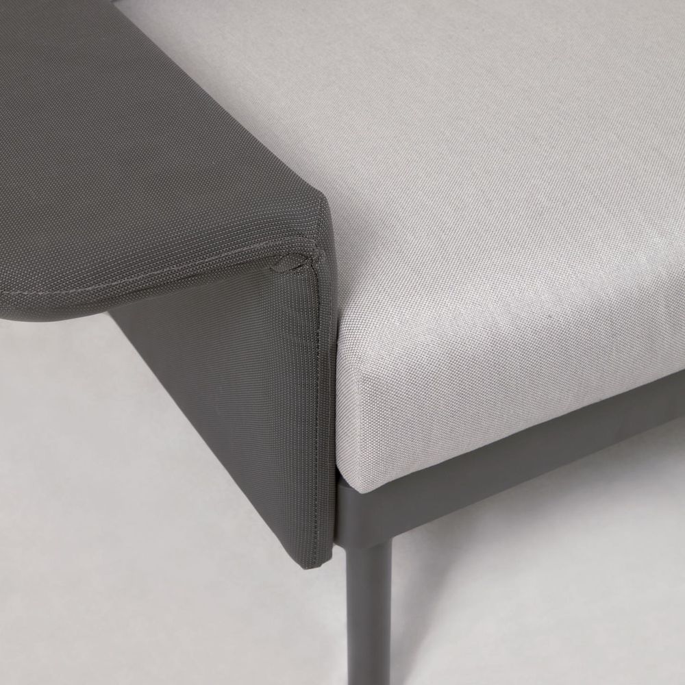 Loungeset aluminium ZALTANA - Wit KAV S794R02