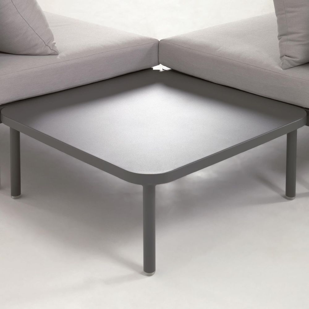 Loungeset aluminium ZALTANA - Wit KAV S794R02