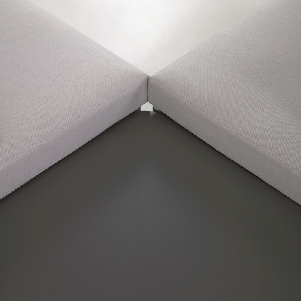 Loungeset aluminium ZALTANA - Wit KAV S794R02