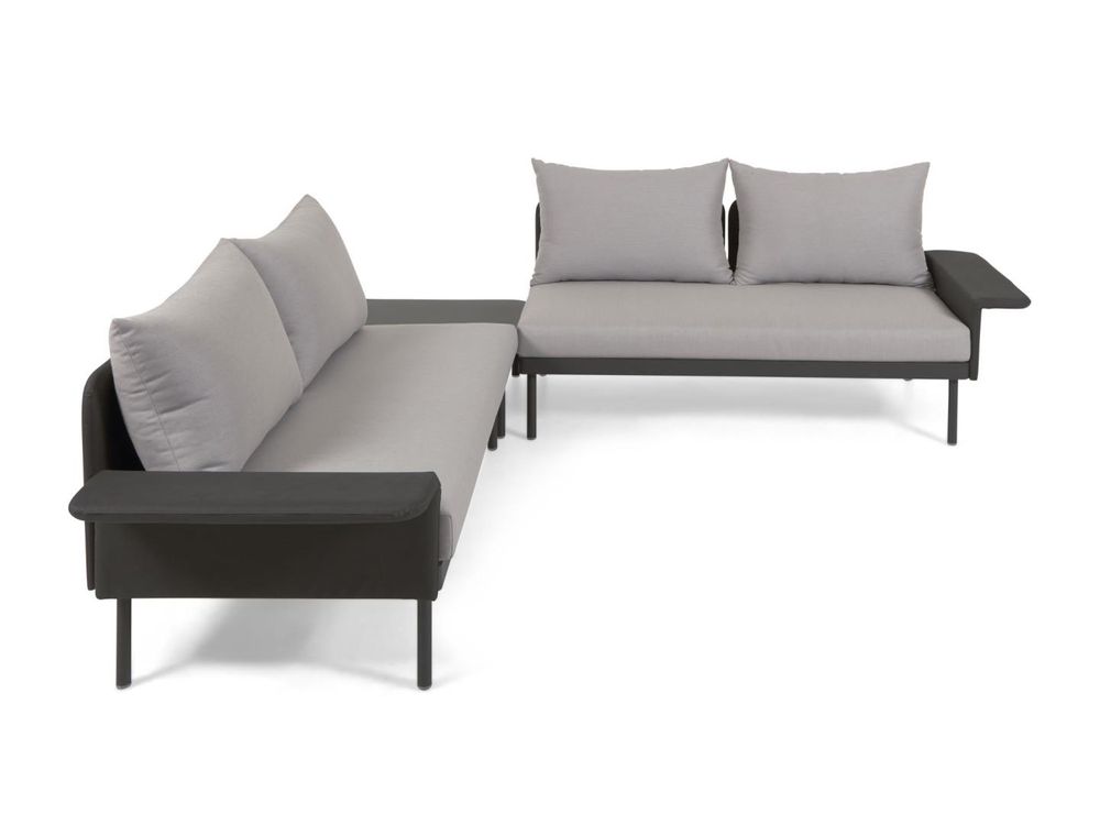 Loungeset aluminium ZALTANA - Wit KAV S794R02