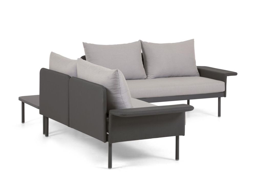 Loungeset aluminium ZALTANA - Wit KAV S794R02