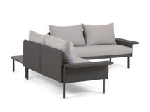 Loungeset aluminium ZALTANA - Wit KAV S794R02