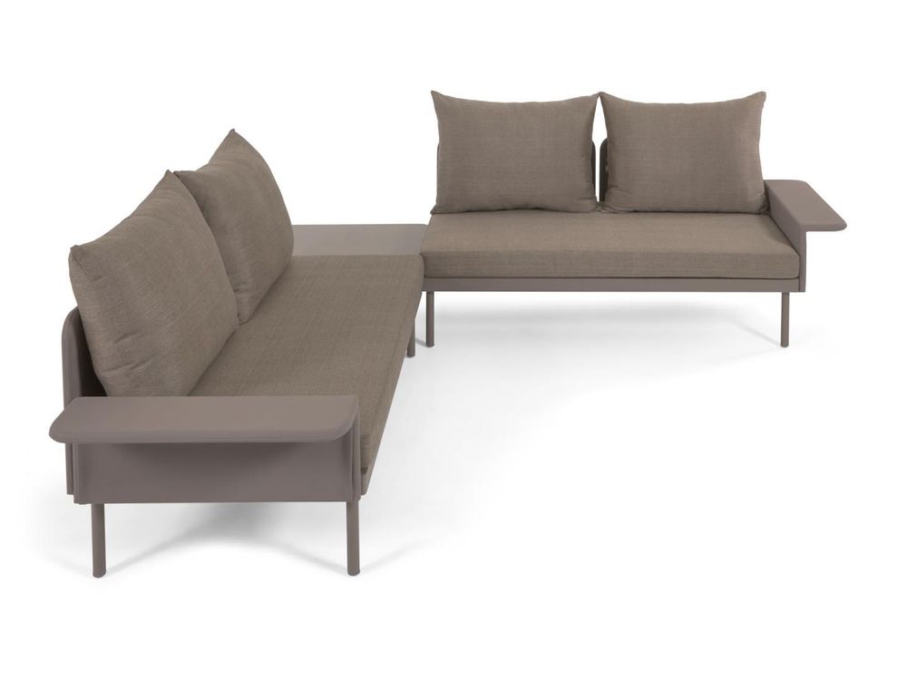Loungeset aluminium ZALTANA - Wit KAV S794R10