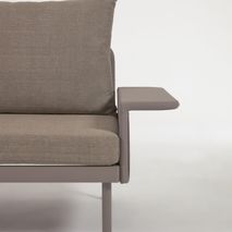 Loungeset aluminium ZALTANA - Wit KAV S794R10