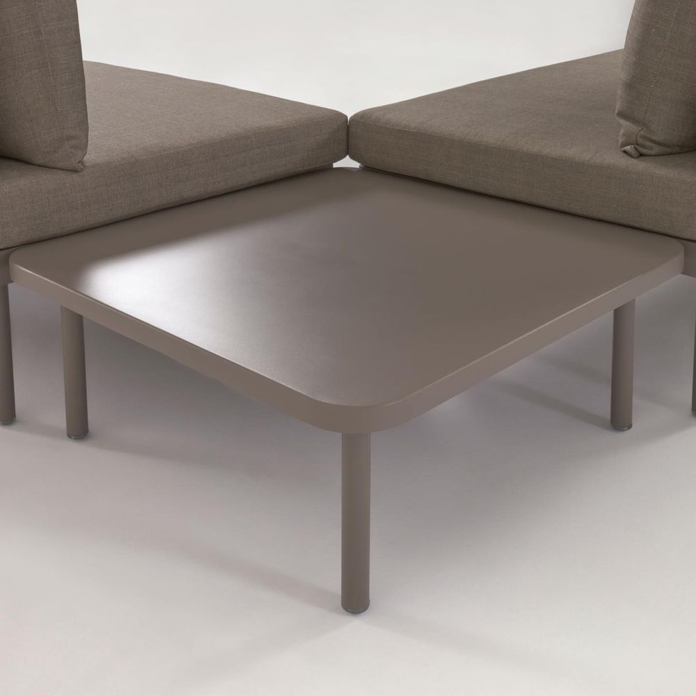 Loungeset aluminium ZALTANA - Wit KAV S794R10
