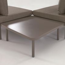 Loungeset aluminium ZALTANA - Wit KAV S794R10