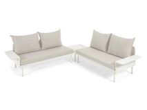 Loungeset aluminium ZALTANA - Wit KAV S794R33
