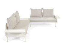 Loungeset aluminium ZALTANA - Wit KAV S794R33