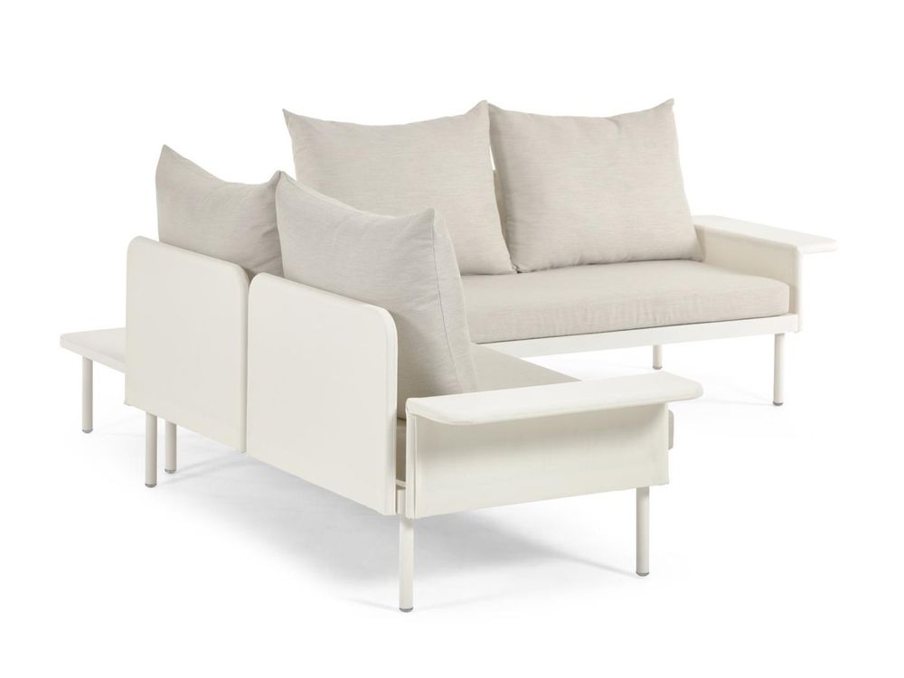 Loungeset aluminium ZALTANA - Wit KAV S794R33