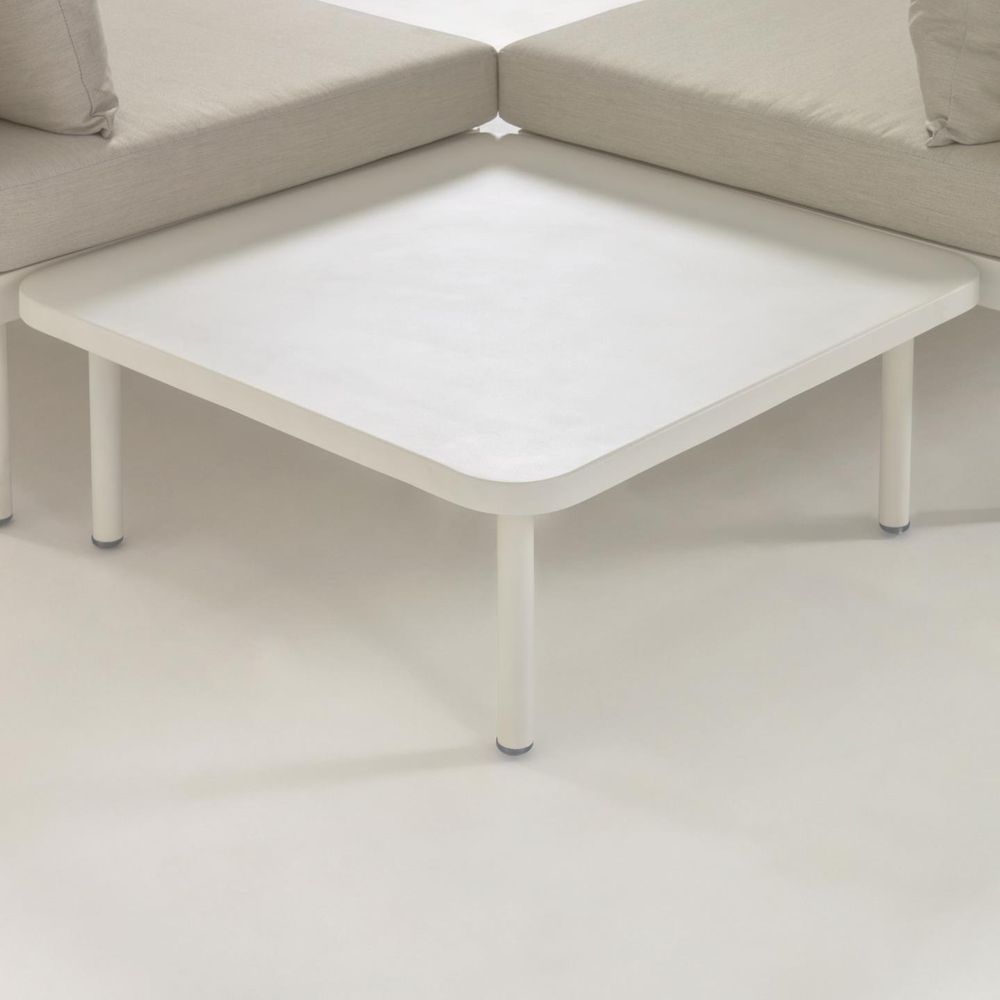 Loungeset aluminium ZALTANA - Wit KAV S794R33