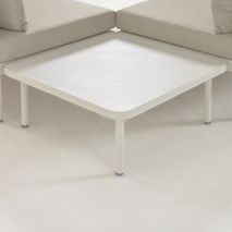 Loungeset aluminium ZALTANA - Wit KAV S794R33