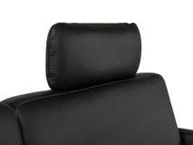 Hoofdsteun PORTOFINO - Zwart leder RCR PO HS