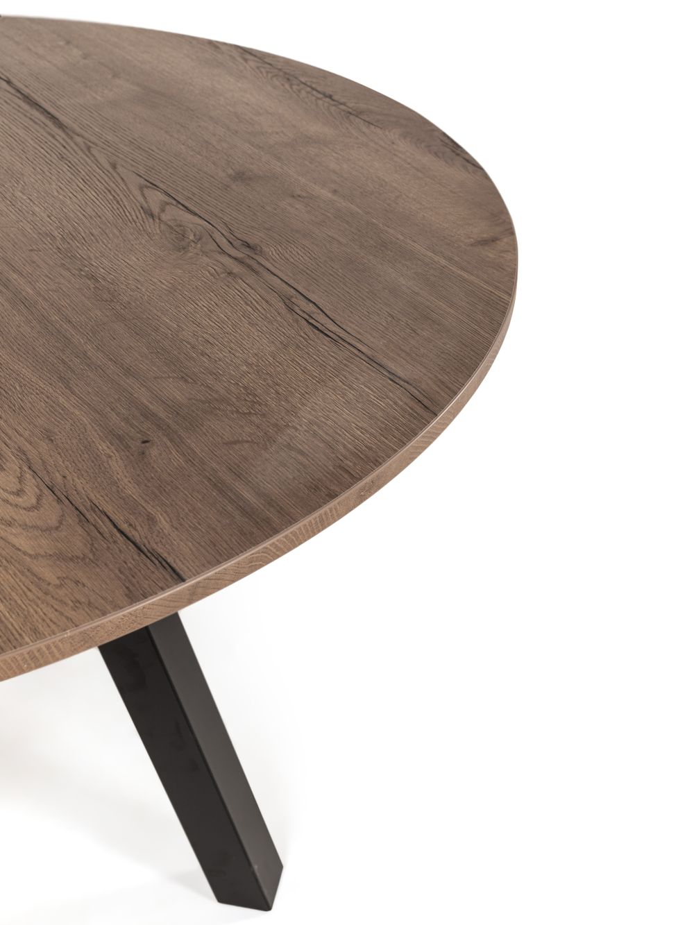 Ronde bartafel VENETO - Tabaco/zwart PFT-224-000005-MHA85