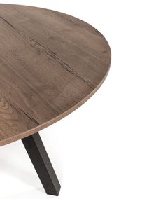 Ronde bartafel VENETO - Tabaco/zwart PFT-224-000005-MHA85