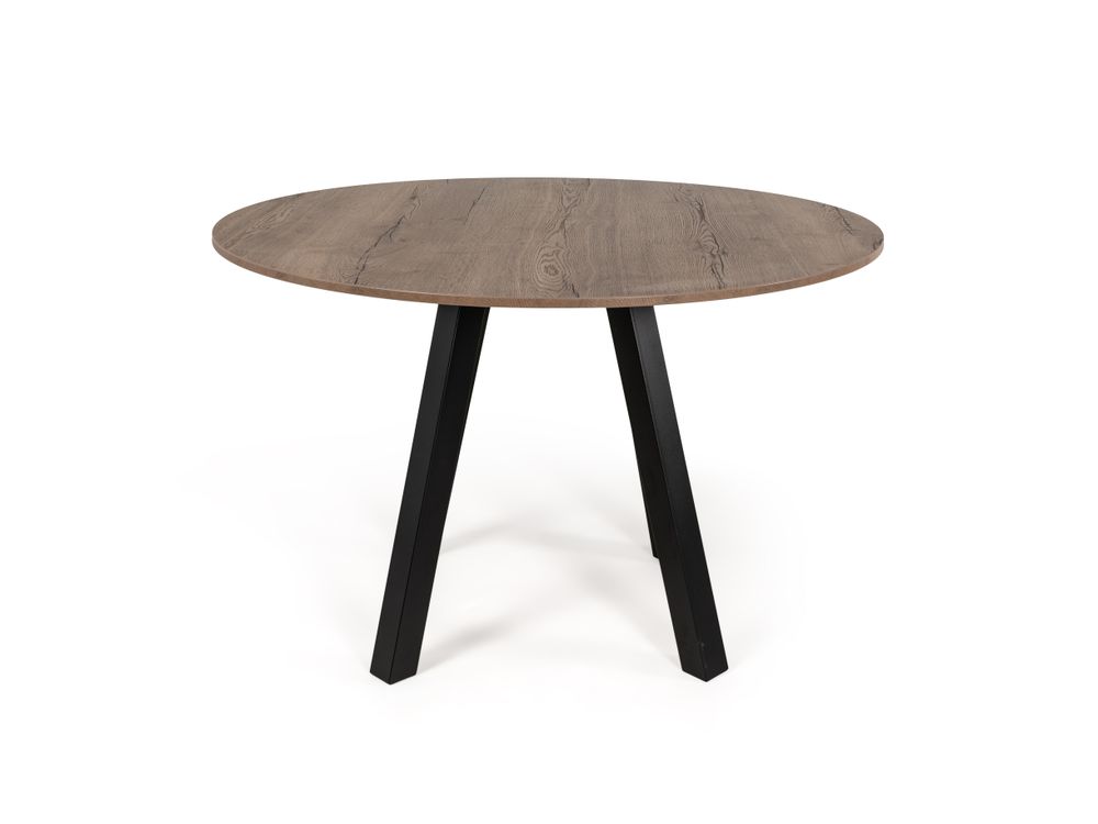 Ronde bartafel VENETO - Tabaco/zwart PFT-224-000005-MHA85