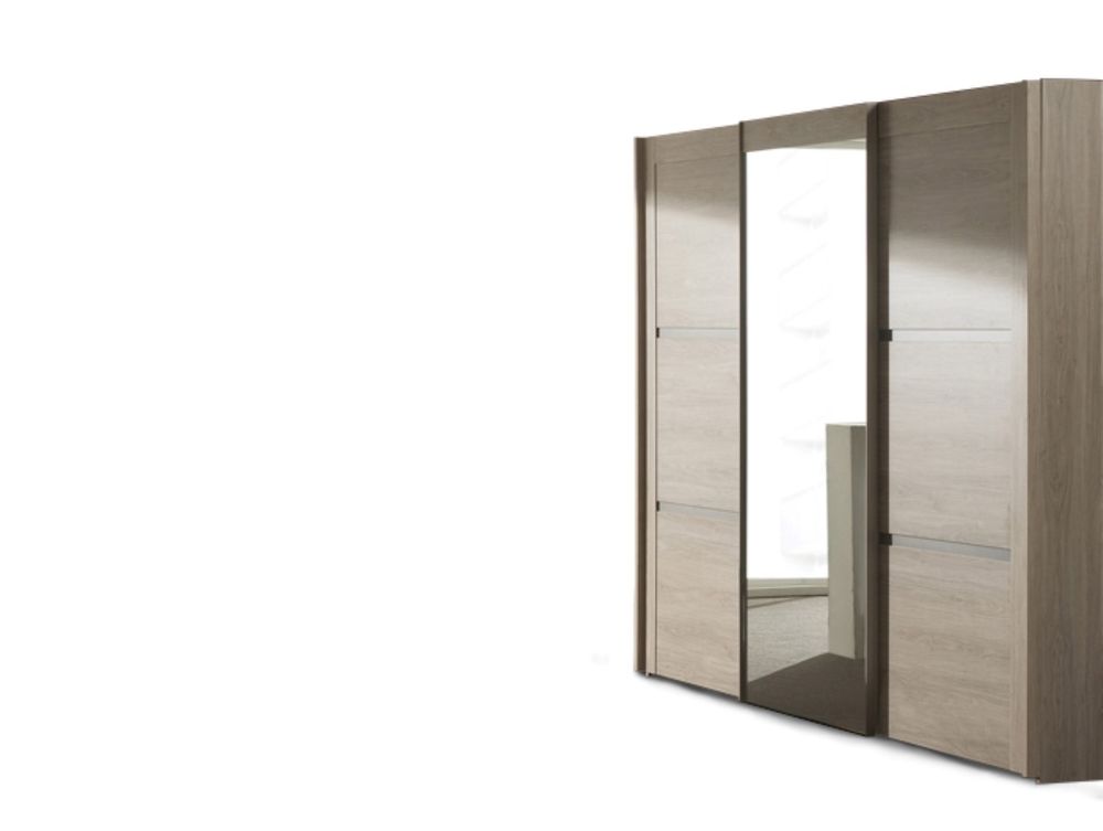 3-deurskast 'Rocca' - kleur: Wood RCR RO250