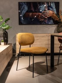 Eetkamerstoel FLOW - Geel YLI FL ST-G