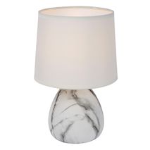 Tafellamp MARMO - Zwarte marmerlook LCD475088131