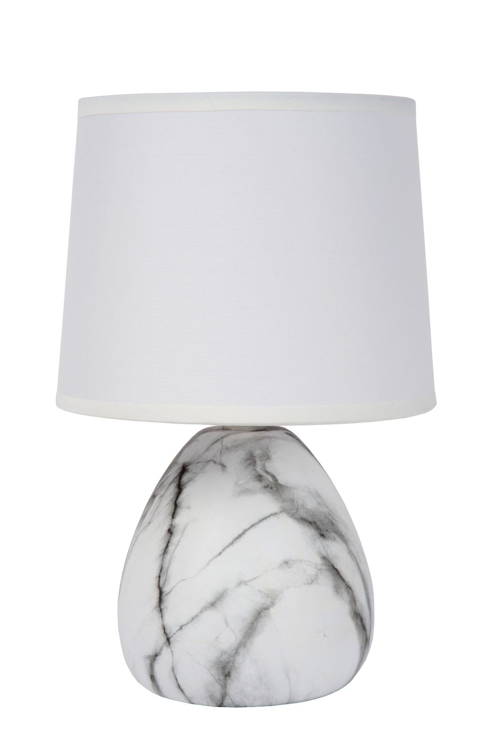 Tafellamp MARMO - Zwarte marmerlook LCD475088131