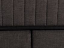 Boxspring LIGNE incl. matras en topper - Antraciet INR SEL BX1820