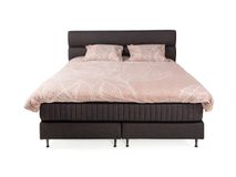 Boxspring LIGNE incl. matras en topper - Antraciet INR SEL BX1820