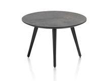 Salontafel rond 60 cm MAZE - Railway brown HEH 45937-ANT