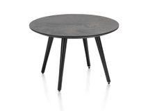 Salontafel rond 60 cm MAZE - Railway brown HEH 45937-ANT
