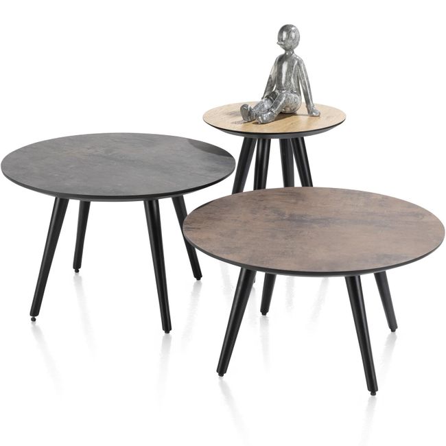 Salontafel MAZE - Railway brown