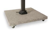 Parasolvoet JAVA - Light flamed granite SSH BA004WF120-G06