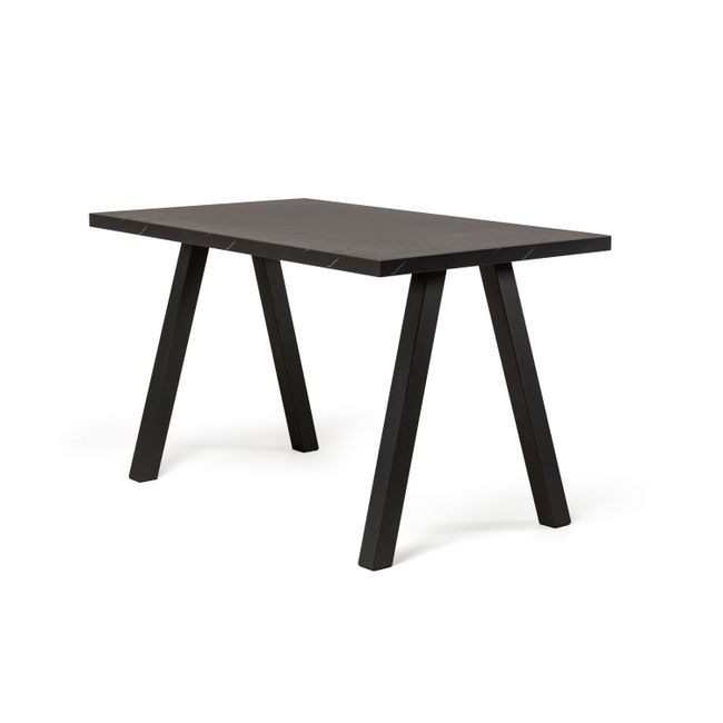 Bartafel QUEEN - Marmerlook/antraciet