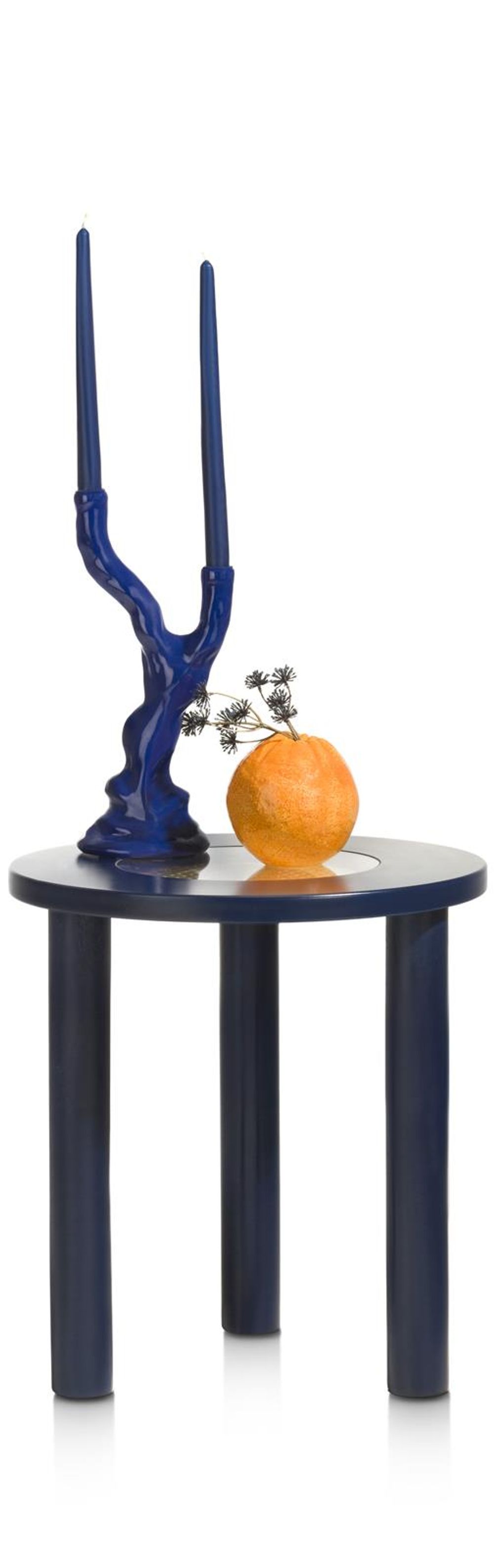 Bijzettafel BILLY - Blauw CCM 47776BLW