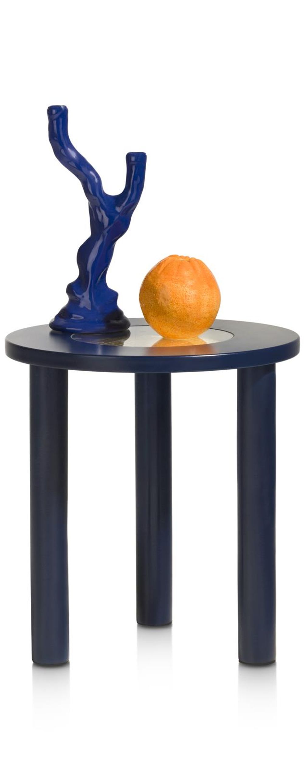 Bijzettafel BILLY - Blauw CCM 47776BLW