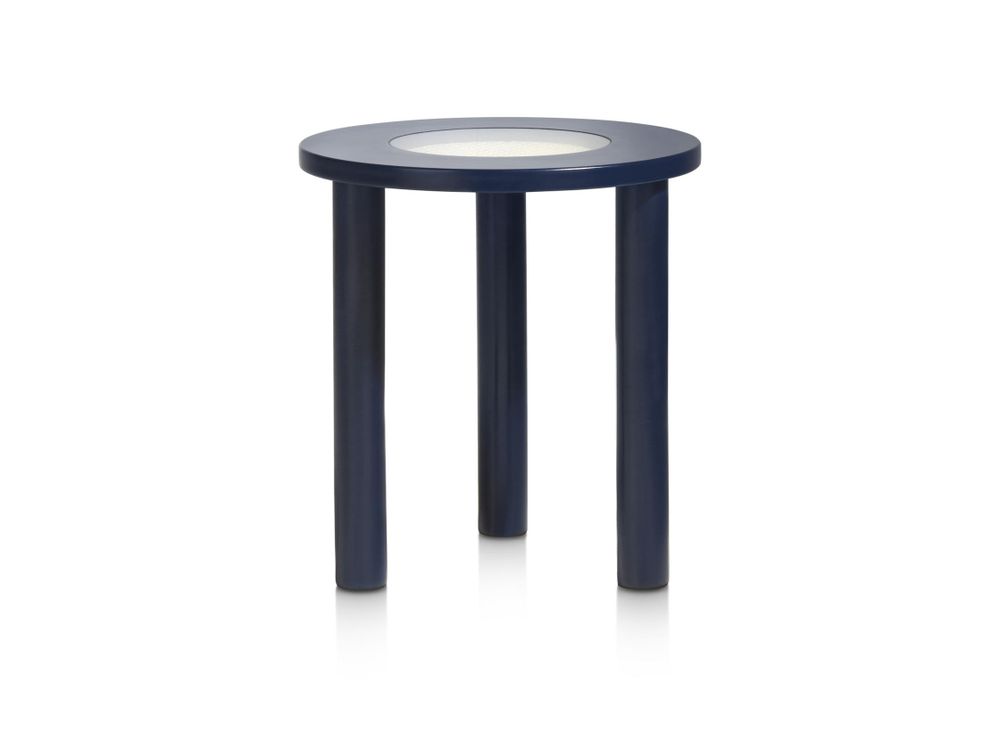 Bijzettafel BILLY - Blauw CCM 47776BLW