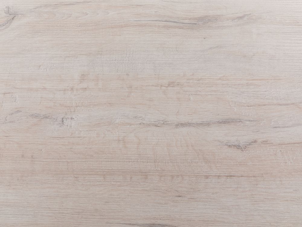 Bureau Portico met Rustico houtstructuur in licht gelamineerd spaanplaat.