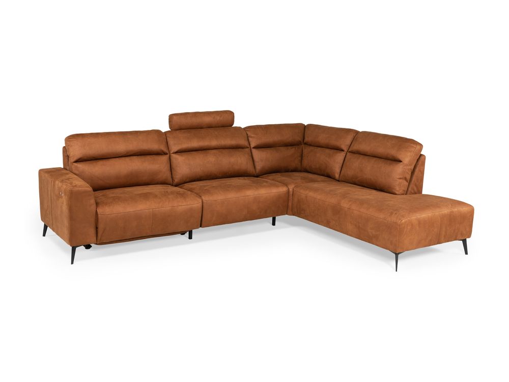 Hoekzetel met relax LIBERTY A1X - Cabrio cognac MXF LA1X HKS