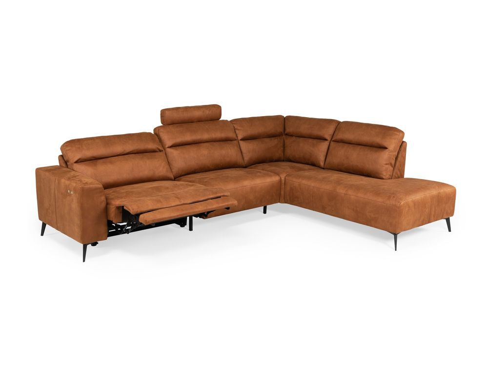 Hoekzetel met relax LIBERTY A1X - Cabrio cognac MXF LA1X HKS