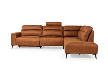 Hoekzetel met relax LIBERTY A1X - Cabrio cognac MXF LA1X HKS