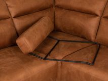Hoekzetel met relax LIBERTY A1X - Cabrio cognac MXF LA1X HKS