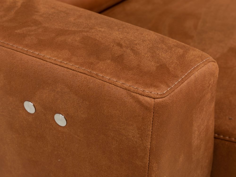 Hoekzetel met relax LIBERTY A1X - Cabrio cognac MXF LA1X HKS