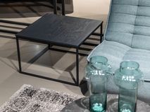 Salontafel STEEL vierkant - Dusk grey BKS ST SA60