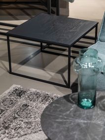 Salontafel STEEL vierkant - Dusk grey BKS ST SA60